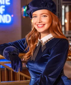 After Dark Bow Trim Beret