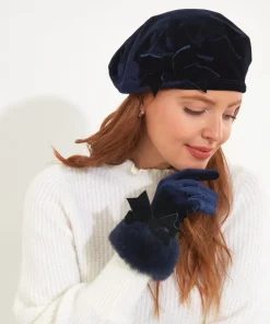 After Dark Faux Fur Trim Gloves