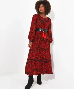 Autumn Vibes Paisley Dress