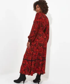Autumn Vibes Paisley Dress
