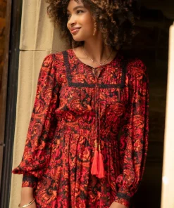 Autumn Vibes Paisley Dress