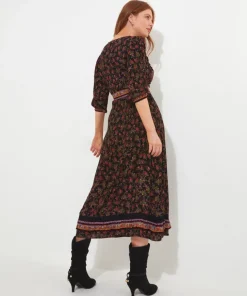 Autumn Walks Printed Dress
