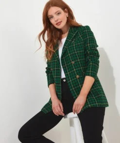 Beautifully Bold Check Jacket