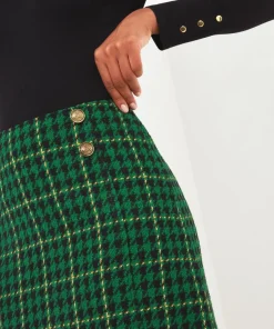 Beautifully Bold Check Skirt