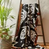 Beautifully Geo Reversible Knitted Throw