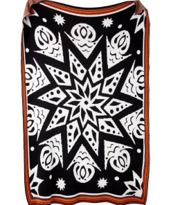 Beautifully Geo Reversible Knitted Throw