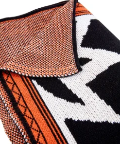 Beautifully Geo Reversible Knitted Throw