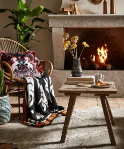 Beautifully Geo Reversible Knitted Throw