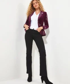 Black Bootcut Jeans
