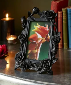 Black Rose Photo Frame