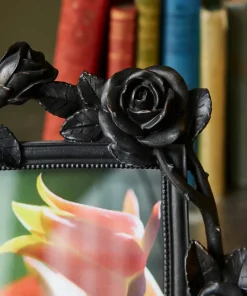 Black Rose Photo Frame
