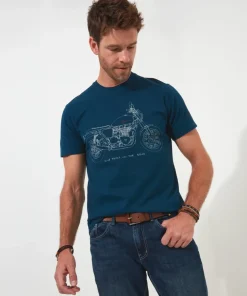 Blue Print Of The Road Tee