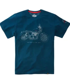 Blue Print Of The Road Tee