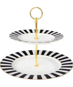 Bombay Duck Sophisticated Stripe Cake Stand