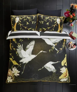 Candescent Cranes Reversible Bed Set