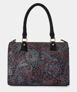 Carmen Print Suede Weekender Bag