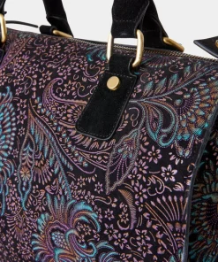 Carmen Print Suede Weekender Bag