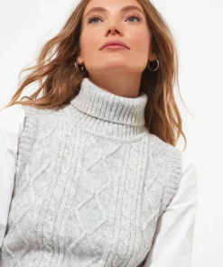 Charming Cable Knit Vest