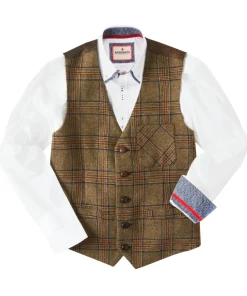 Charming Check Waistcoat