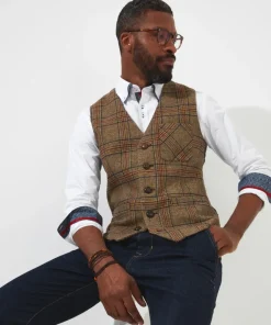 Charming Check Waistcoat