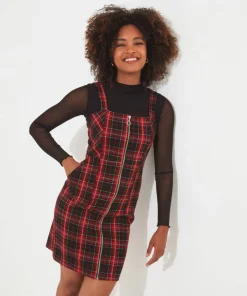 Check It Out Zip Up Dress