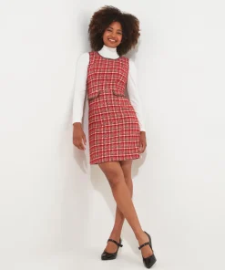 Chic Check Dress