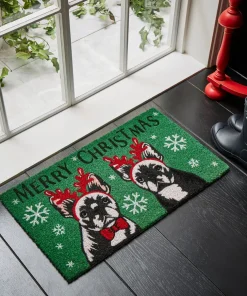 Christmas Dog Doormat