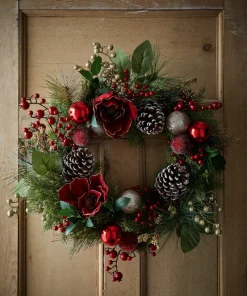Christmas Magnolia Wreath