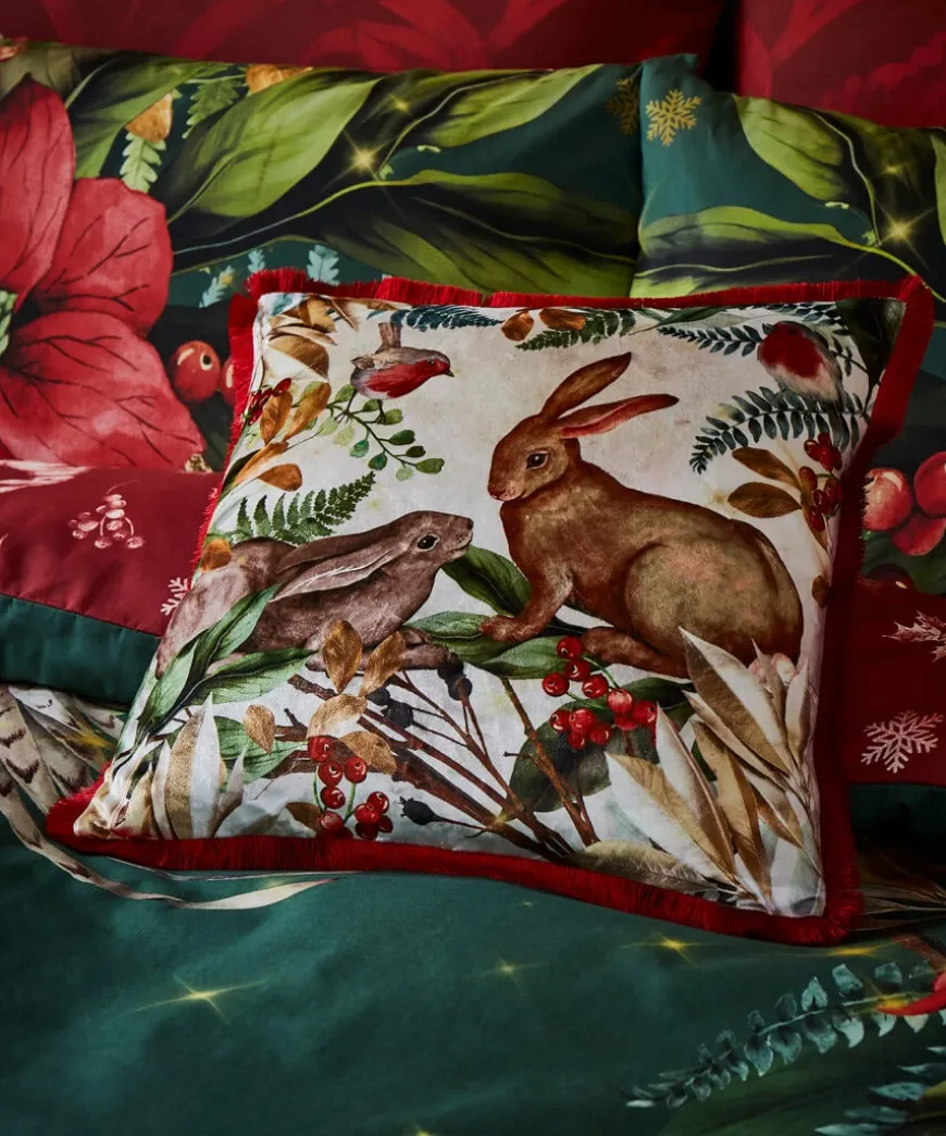 Christmas Woodlands Cushion