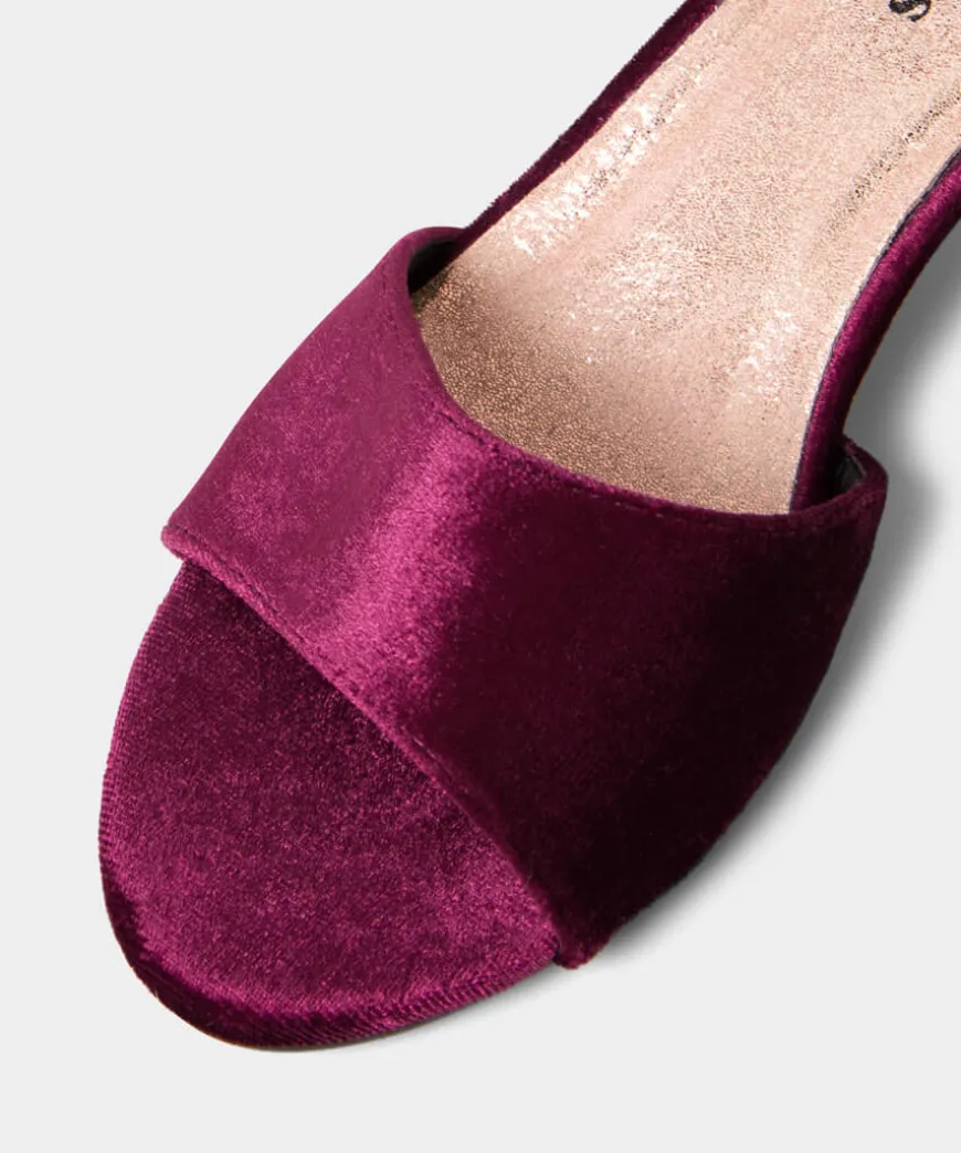 Clara Dainty Velvet Heels