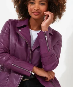 Classic Leather Biker Jacket
