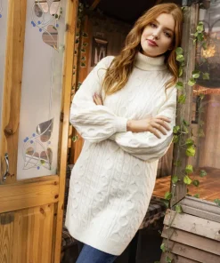 Cosy And Cable Jumper Dress