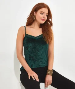 Crushed Velour Cami