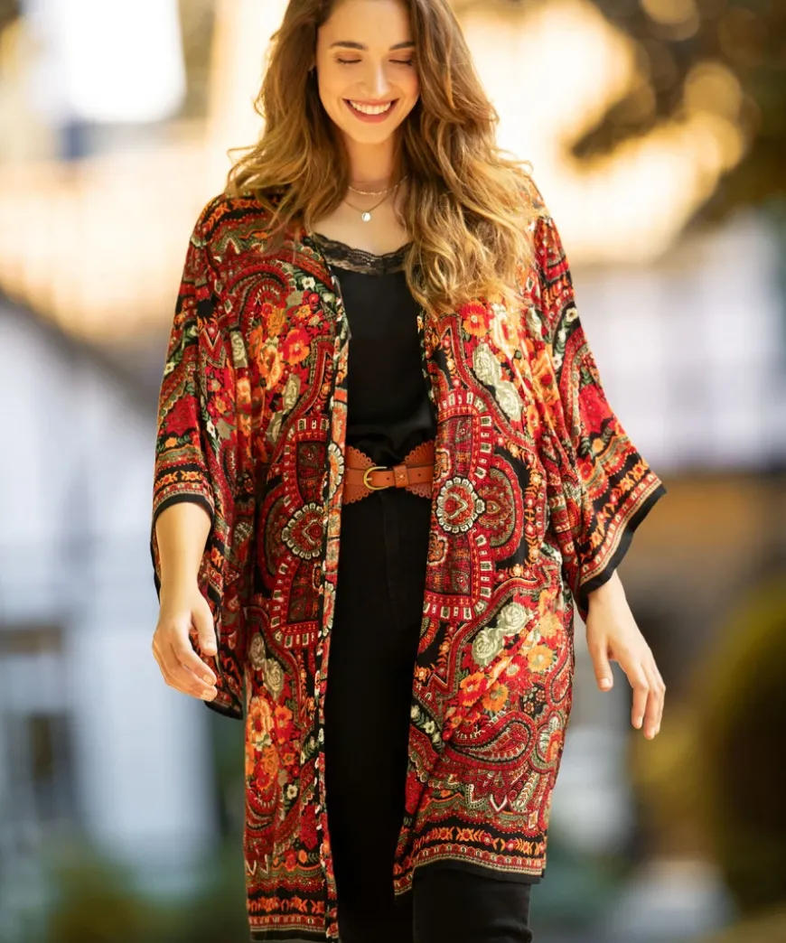 Curious Carnival Kimono