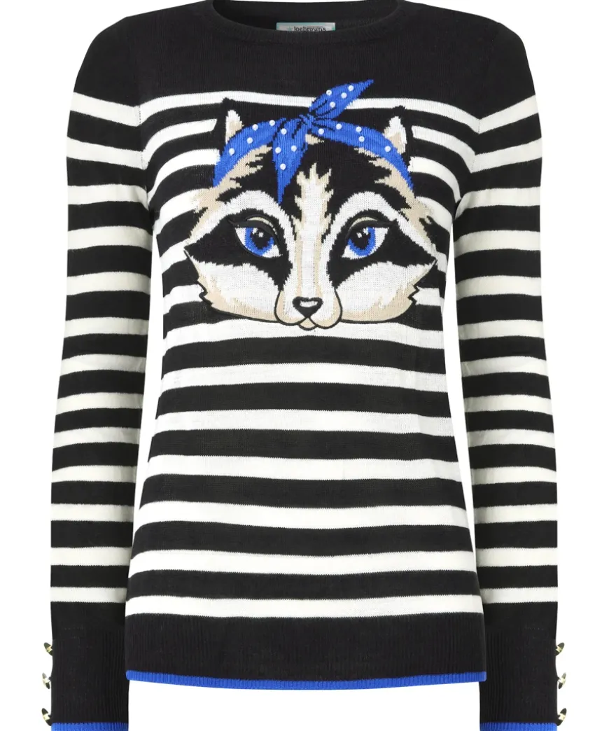 Curiously Cute Raccoon Jumper