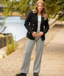 Daring Dogtooth Trousers