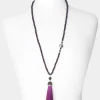 Dazzle Me Tassel Necklace