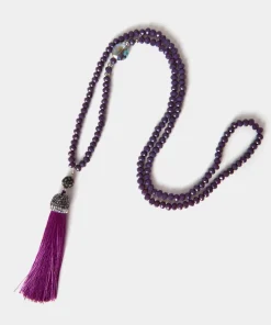 Dazzle Me Tassel Necklace