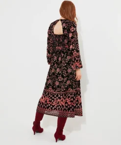 Dramatically Different Devore Dress