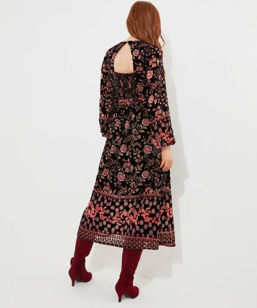 Dramatically Different Devore Dress