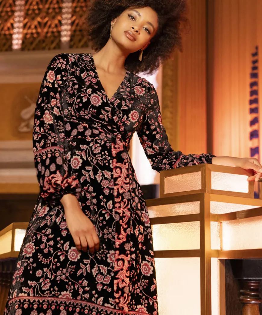 Dramatically Different Devore Dress