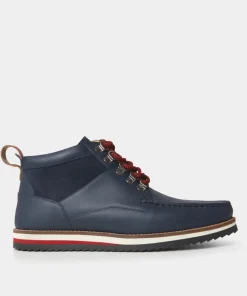 Drifter Leather And Suede Boots