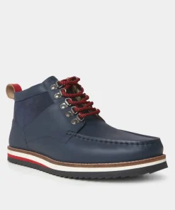 Drifter Leather And Suede Boots