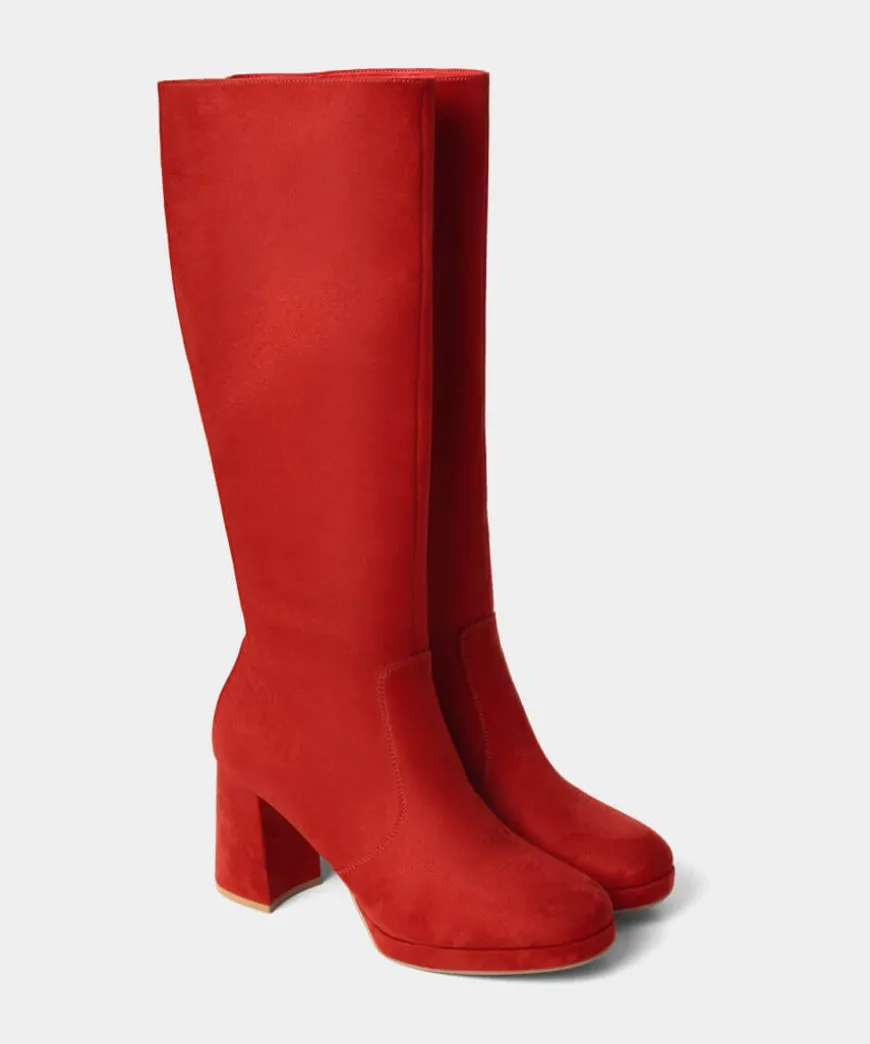 East Riverside Platform Boots