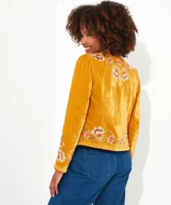 Elegantly Embroidered Boutique Jacket