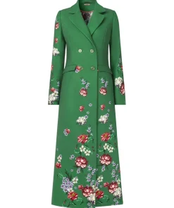 Elegantly Floral Coat