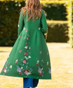 Elegantly Floral Coat