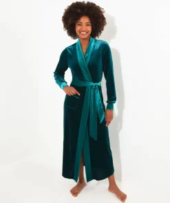 Embroidered Dressing Gown