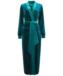 Embroidered Dressing Gown