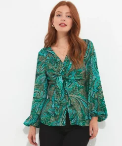 Enchanted Print Blouse